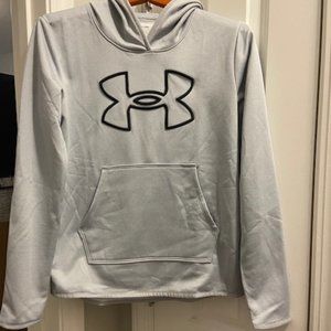 Gray Under Armour hoodie